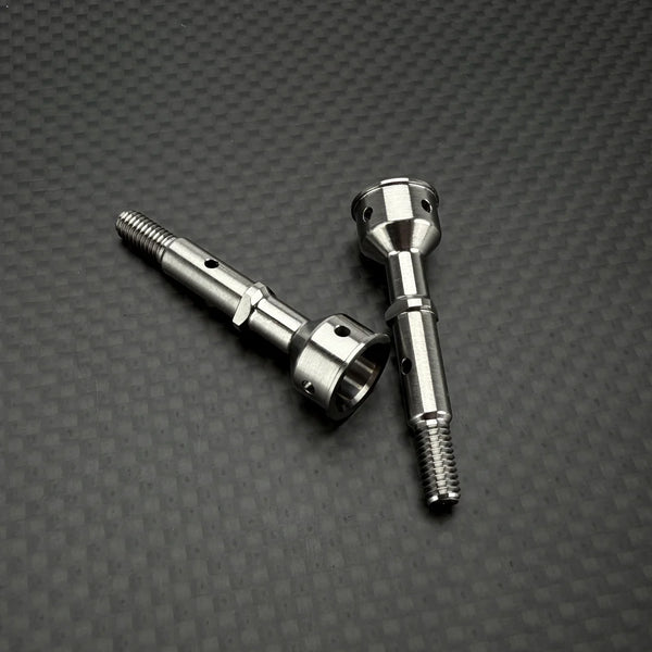 R1Wurks DC1 Ultra lightweight Titanium Axle - BBMPerformanceparts.com