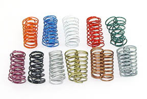 Shock Springs 1.3" Kit 4-12 LB Muddslide or GFRP