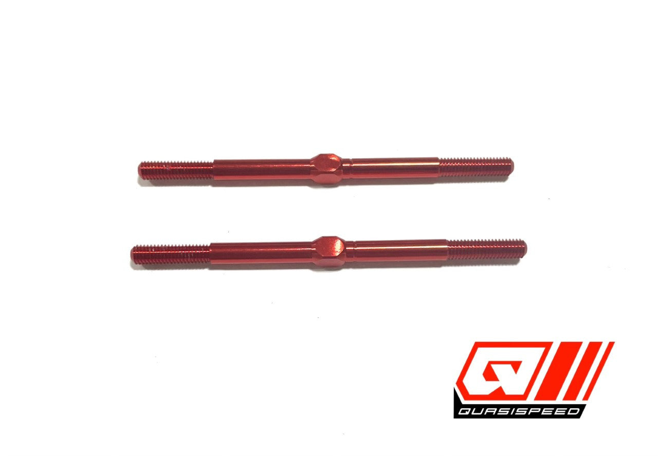 Aluminum Turnbuckle 2.25 (57mm) RED