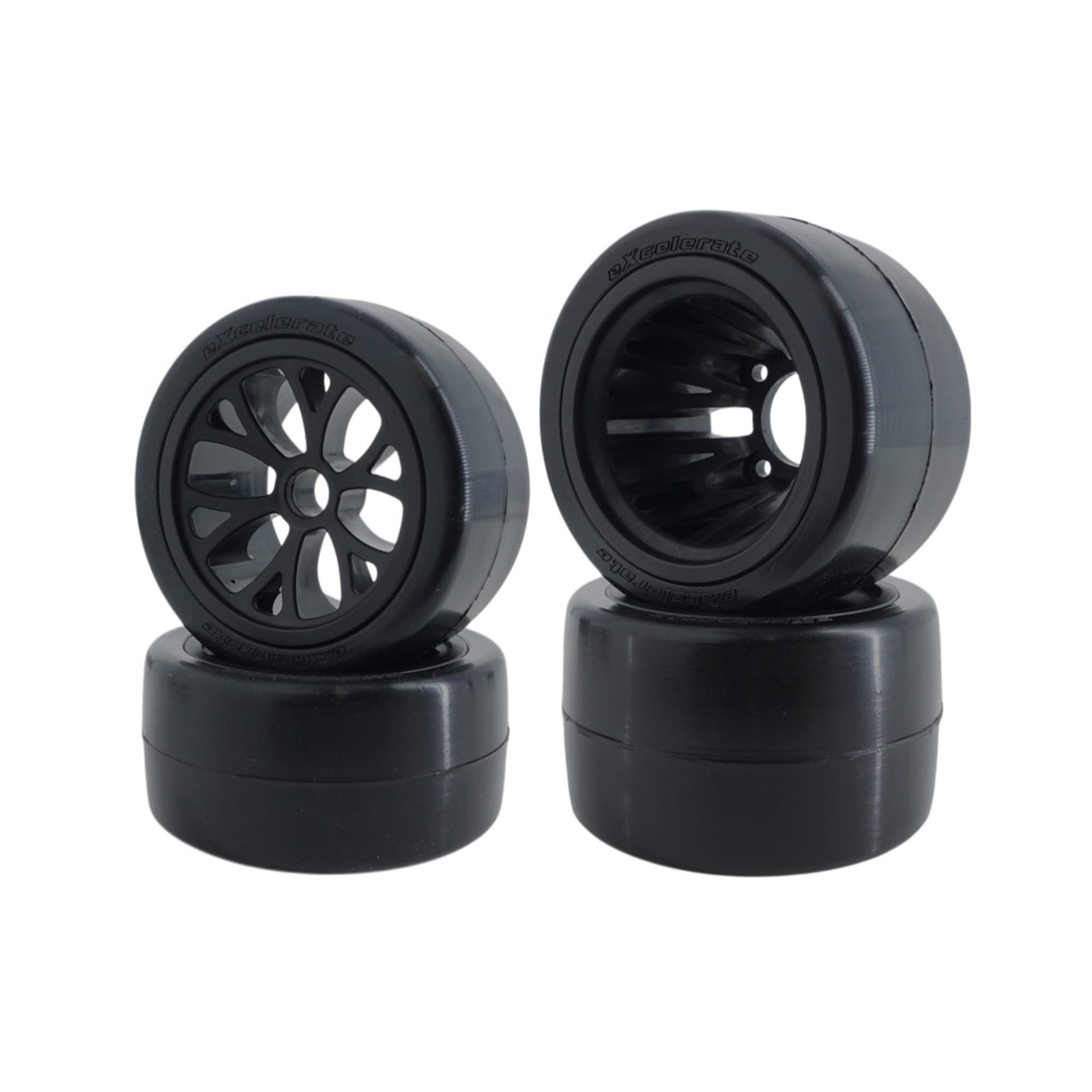 WGT-R Pre-Mount Rubber Tire Set Tour Approved (CM/CS)