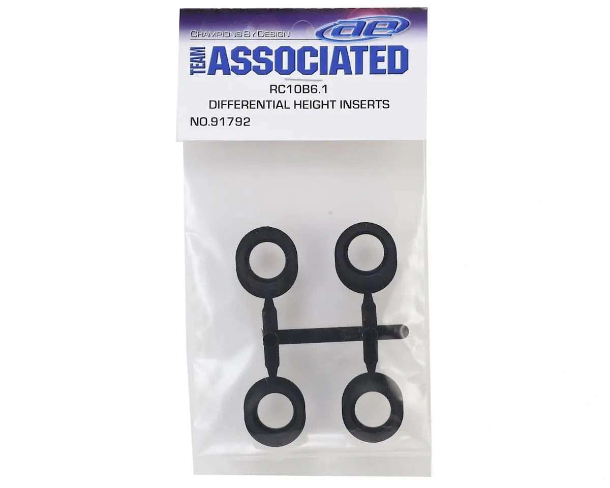Team Associated B6.1/B6.1D Differential Height Inserts