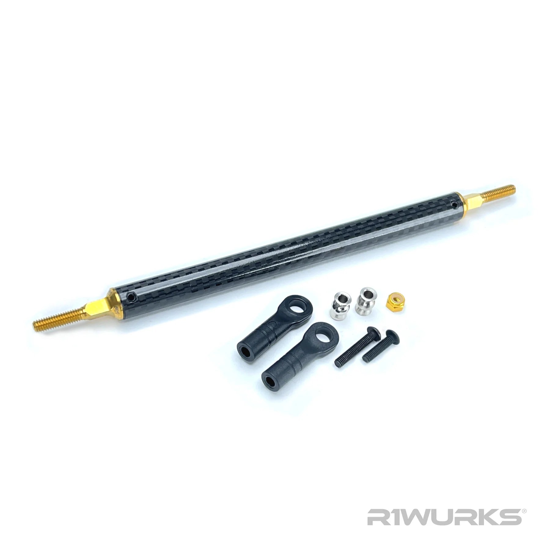 R1WURKS Titanium/Carbon Fiber Wheelie Bar Turnbuckle