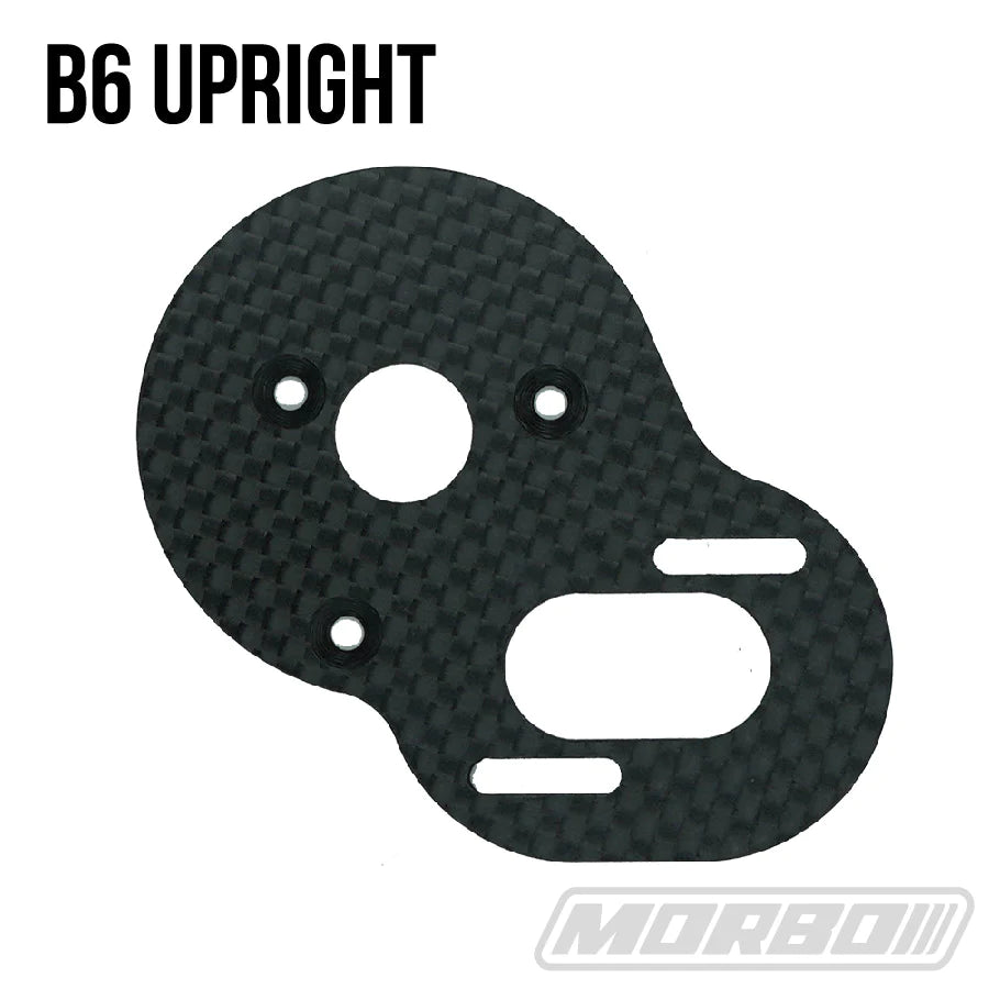 MORBO ASC B6 UPRIGHT XL MOTOR MOUNT PLATE CF