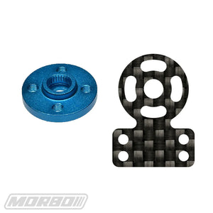 MORBO 25T Adjustable Carbon Fiber Servo Horn (Square 19MM X 20MM)