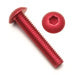 Red Metric Button Head Aluminum Screw (12)