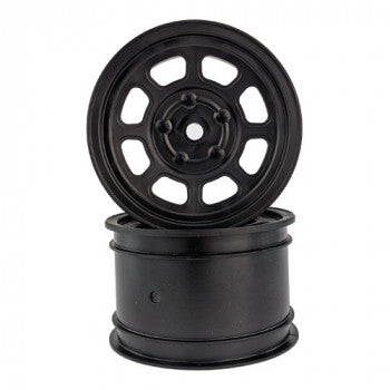 Speedway Buggy Wheels for Associated B6 / TLR 22 / Customworks 4 / Rear / BLACK / 4pcs