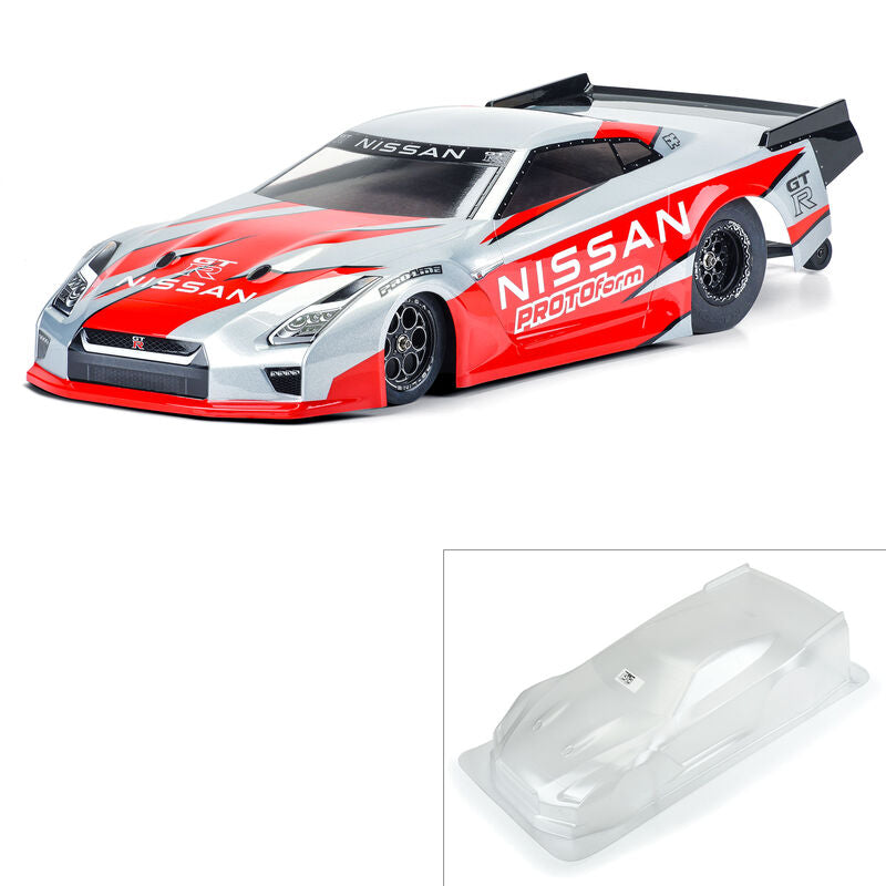PRM158500 1/10 Nissan GTR R35 Clear Body Drag Car