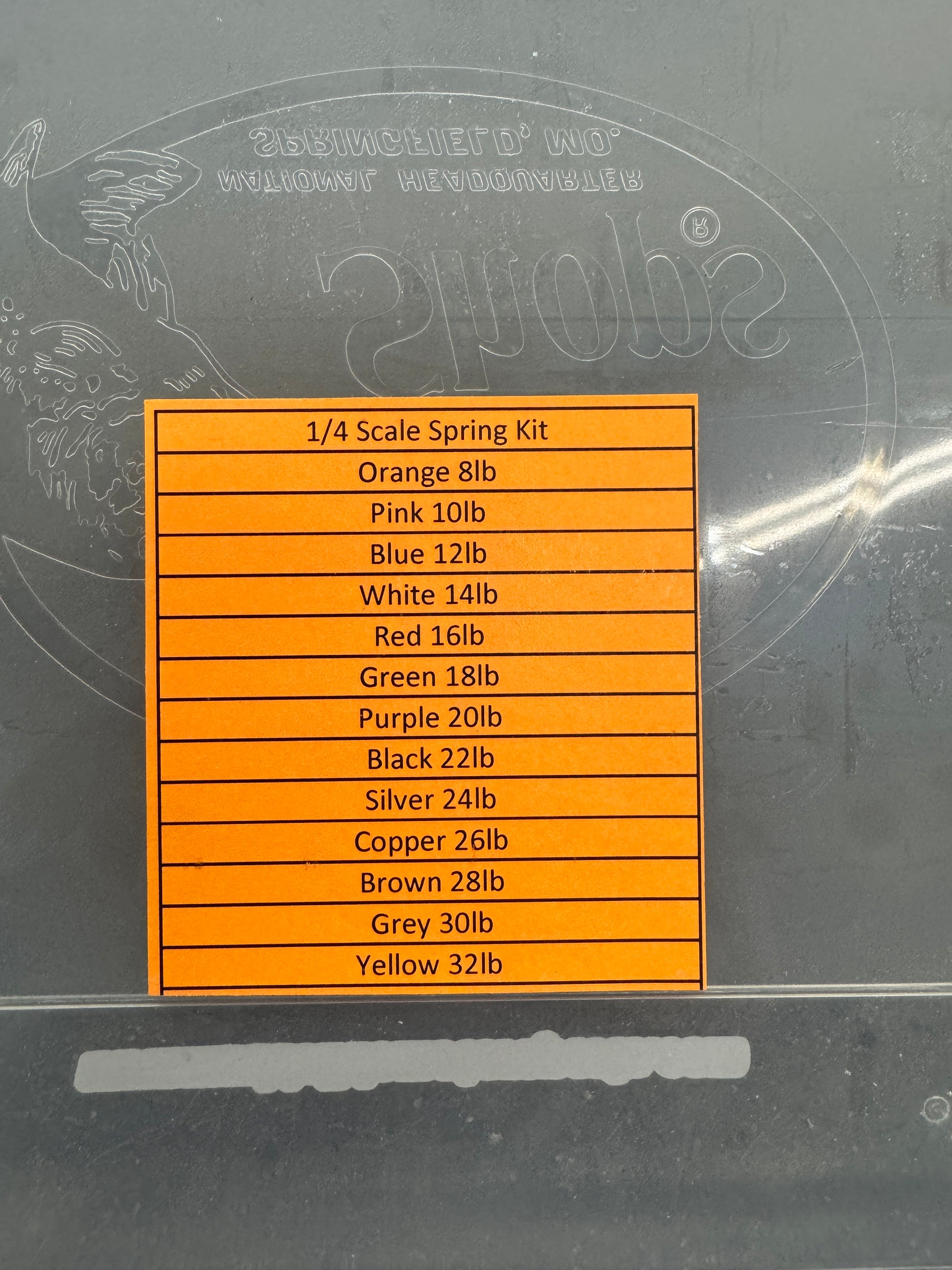 GFRP Shock Springs (Quarter Scale)