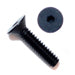 Black 1/2 x 4/40 Flat Head Screw 12 QTY