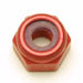 Red Locknut 4/40 x 3/16 6 Qty Aluminum