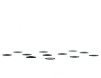 Aluminum Ball Stud Spacers (12) pk size .050mm