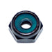 Black Locknut 4/40 x 3/16 6 Qty Aluminum