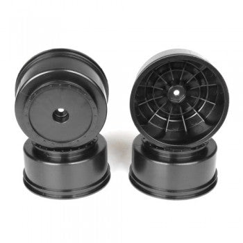 Borrego SC Wheels for Associated SC5M-SC10-ProSC/+3mm/BLACK/4pcs