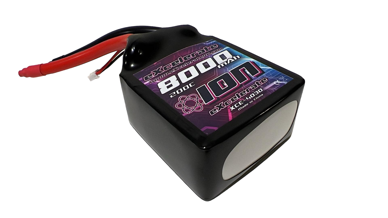 ION 2S 200C Drag Race LiPO (7.4V/8000mAh) w/QS8