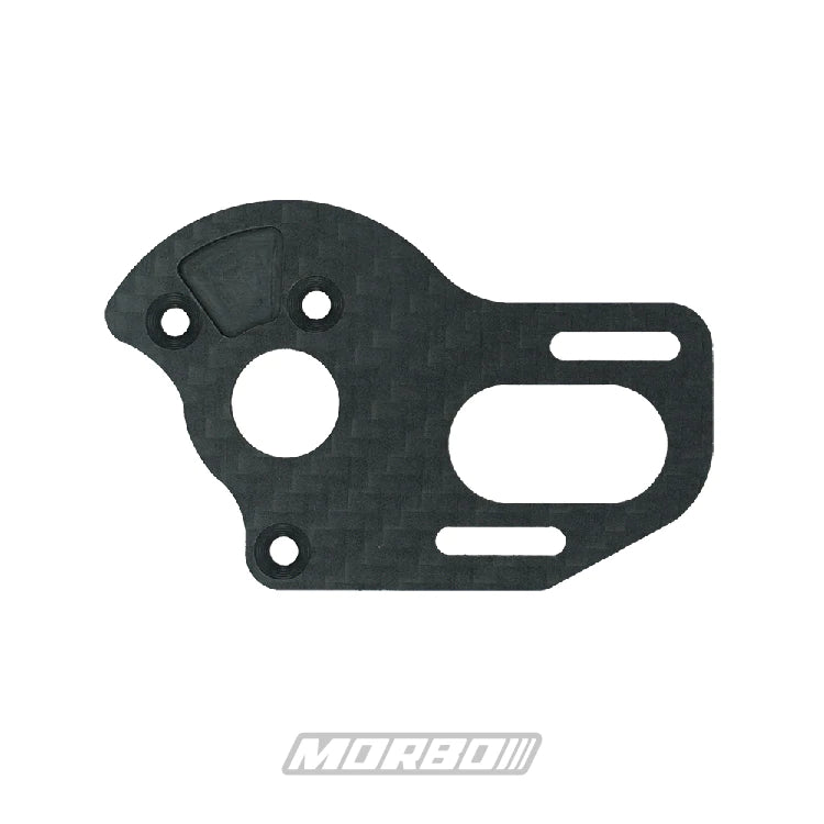 MORBO ASC B6.1-B6.3 Lay Down XL Motor Mount Plate CF
