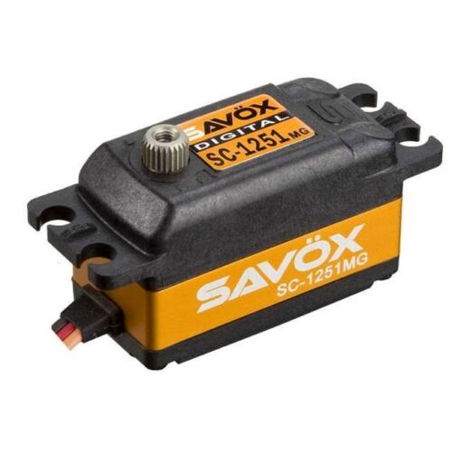 Savox SC-1251MG Low Profile Digital "High Speed" Metal Gear Servo